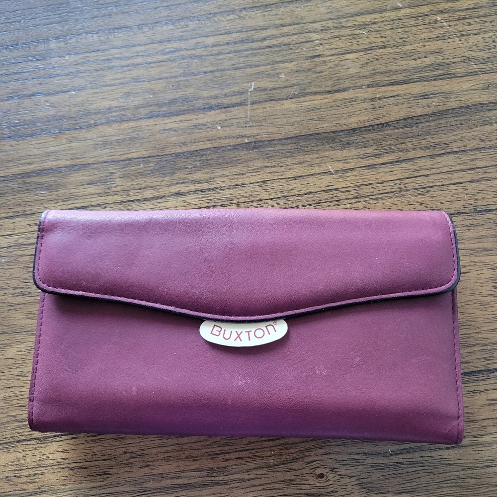 Vintage Unused Buxton leather wallet